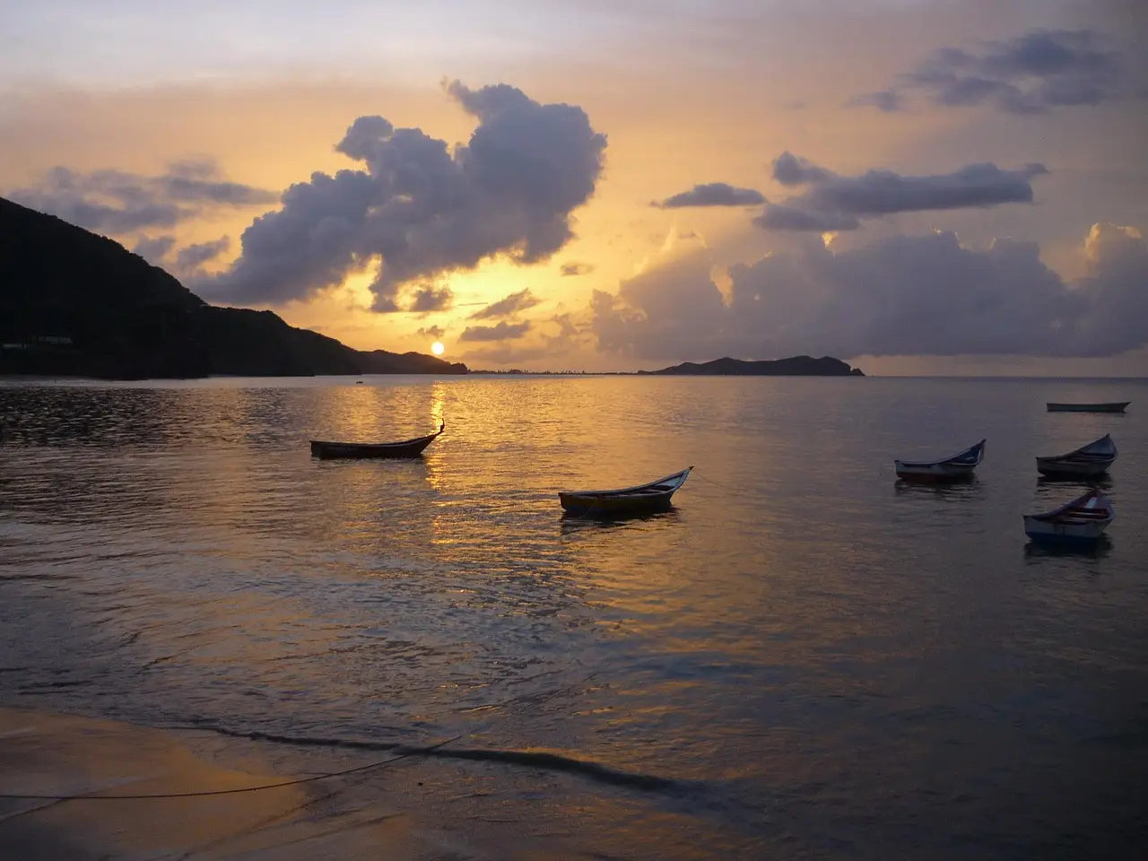 sunset, rio caribbean, nature, venezuela, venezuela, venezuela, venezuela, venezuela, venezuela